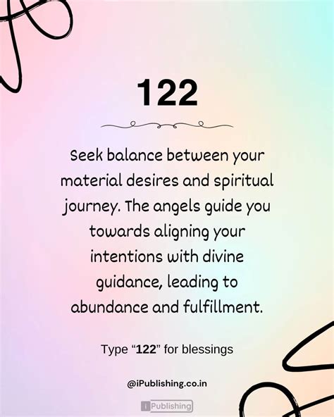 122 Angel Number meaning